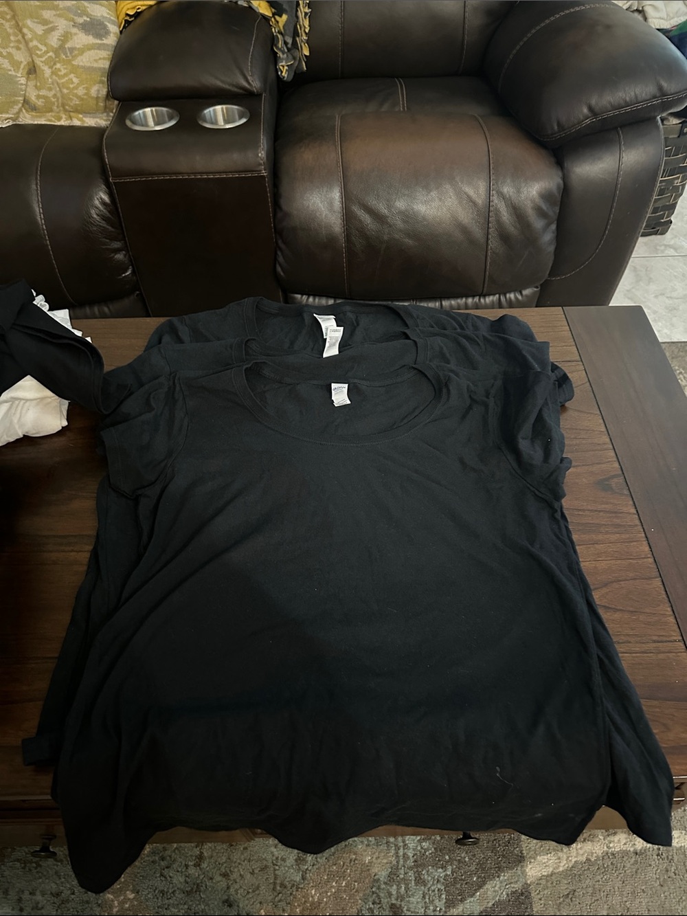 Gildan Black Short Sleeve Tee - Classic Crewneck
